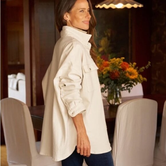 Frank & Eileen McLoghin Flannel Utility Shirt Jacket - Picture 3 of 7